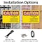 Signmission Radiation & Laser Sign, 10 in H x 14 in W, Plastic, Rectangle OS-2PACK-CR-P-1014-L-10217 - alternate 8